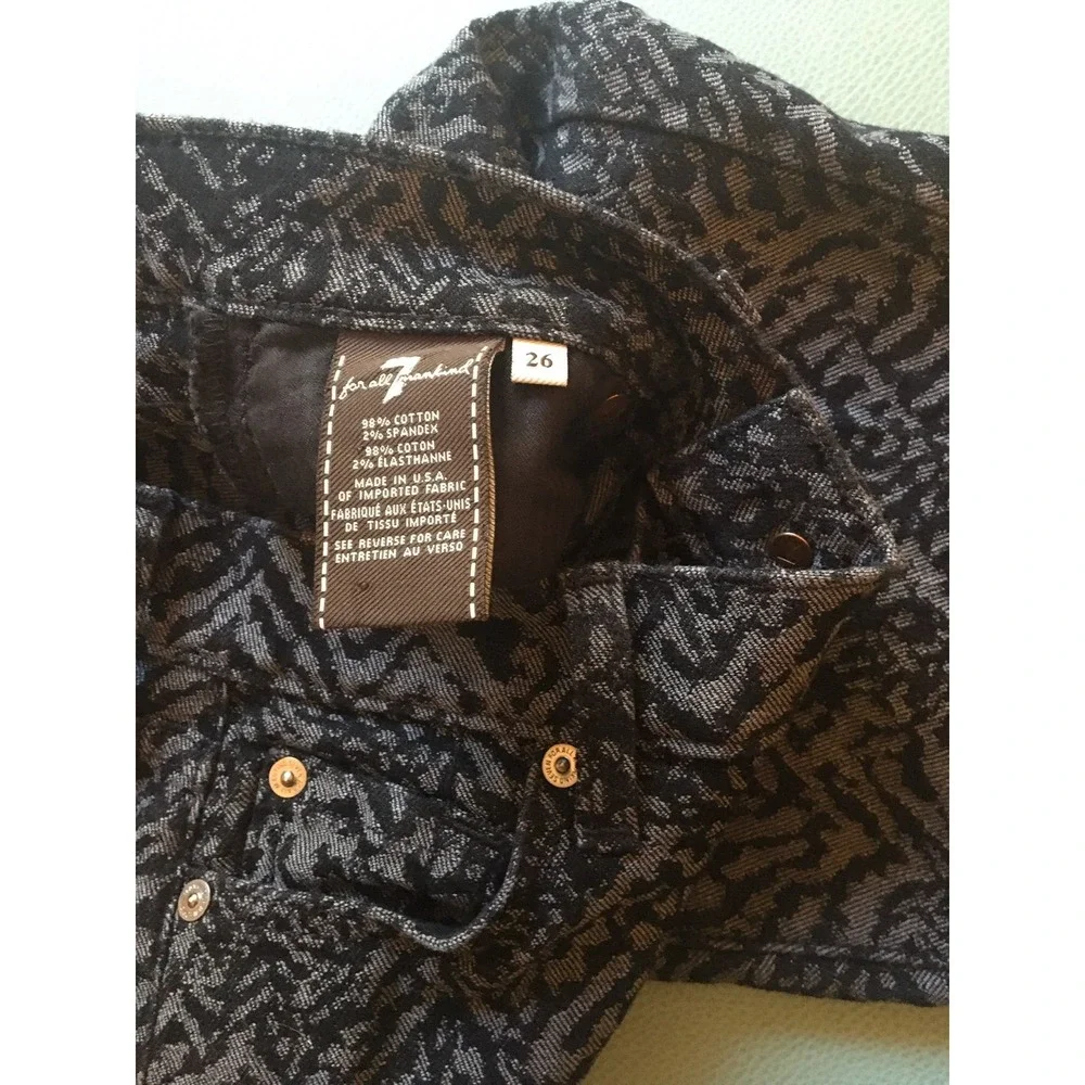 Womens Seven print jeans‎ size 26